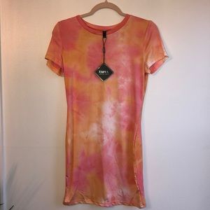 NWT ZAFUL TIE DYE DRESS